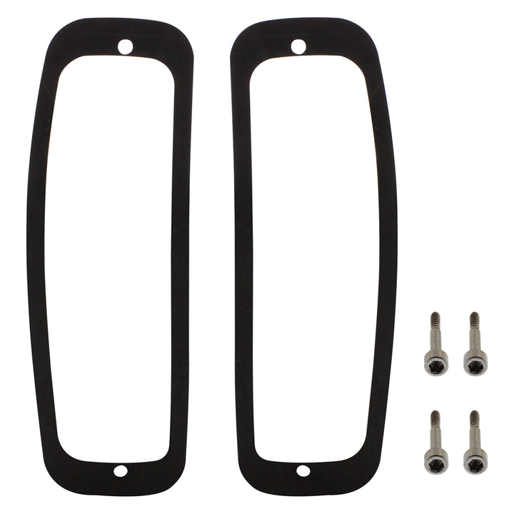 Clear Anodized Billet Aluminum Tail Light Bezels For 1966-77 Ford Bronco (Pair) - View 3
