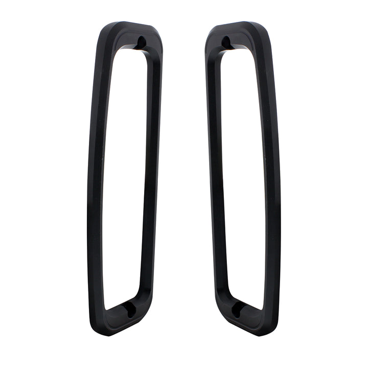 Black Anodized Billet Aluminum Tail Light Bezels For 1966-77 Ford Bronco (Pair) - View 2