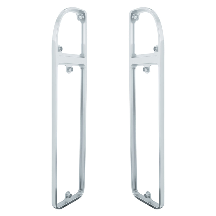 Clear Anodized Billet Aluminum Tail Light Bezels For 1967-1972 Chevrolet &amp; GMC Fleetside Trucks (Pair) - View 3