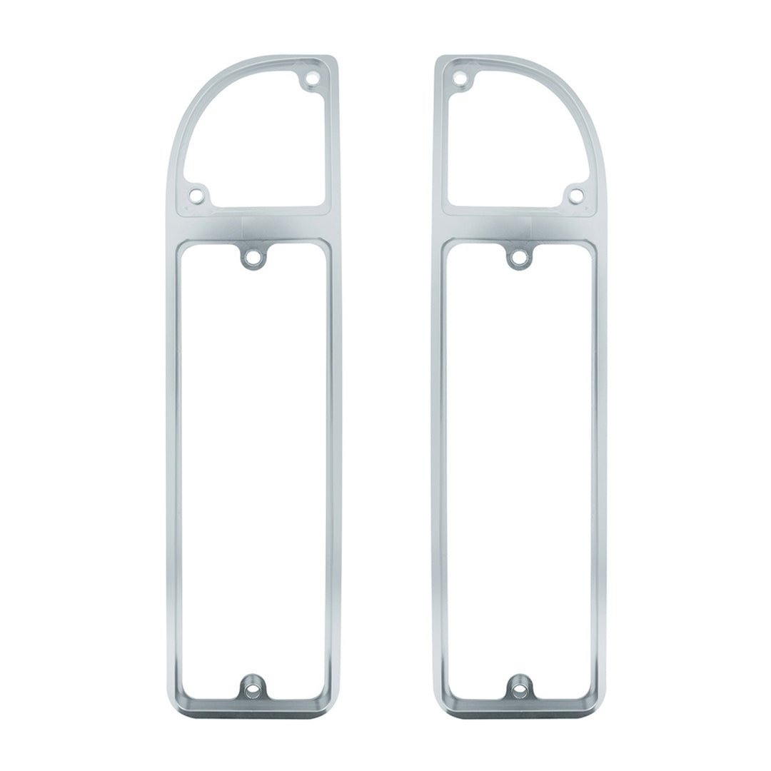 Clear Anodized Billet Aluminum Tail Light Bezels For 1967-1972 Chevrolet &amp; GMC Fleetside Trucks (Pair) - View 4