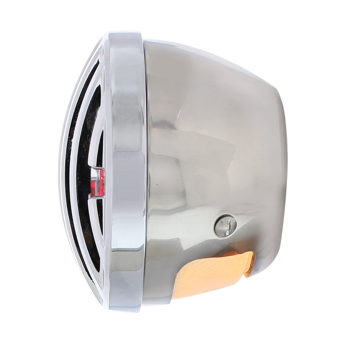 Incandescent Tail Light With Chrome Grille Bezel For 1933-36 Ford Truck - L/H - View 3
