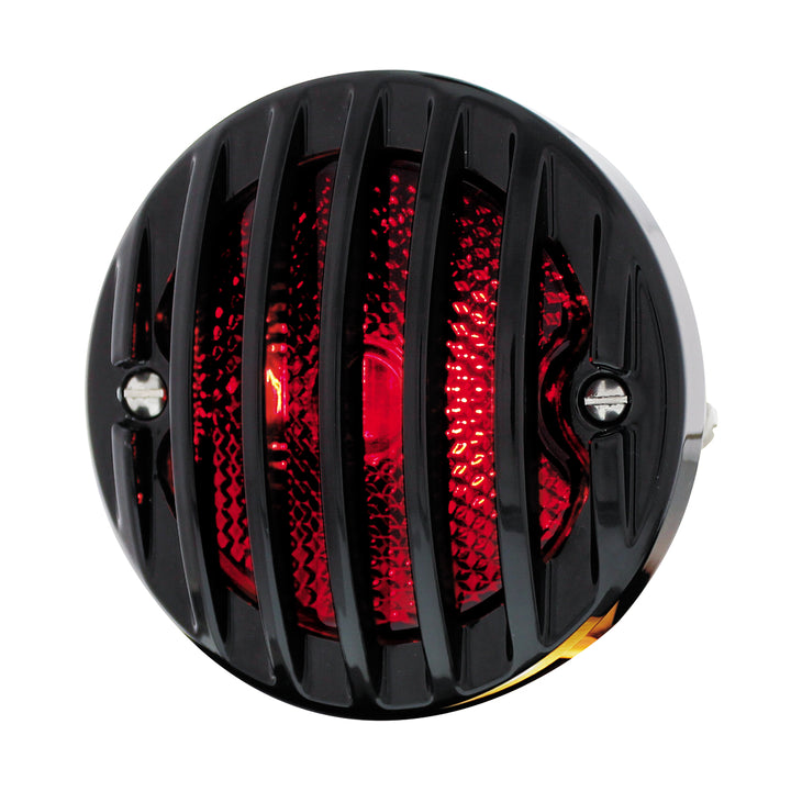 Incandescent Tail Light With Black Grille Bezel For 1933-36 Ford Truck - L/H - View 1