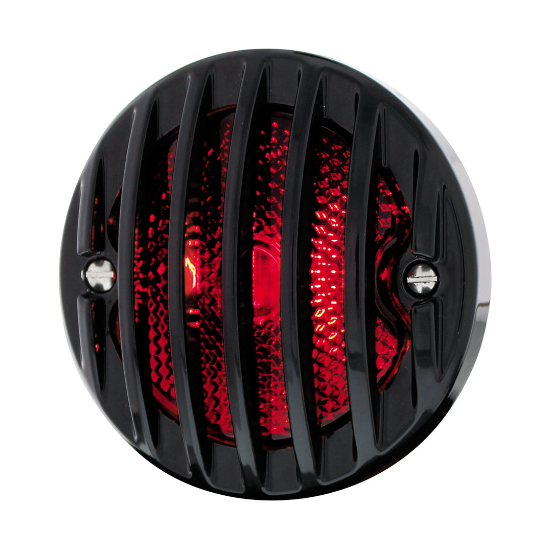 Incandescent Tail Light With Black Grille Bezel For 1933-36 Ford Truck - R/H - View 1