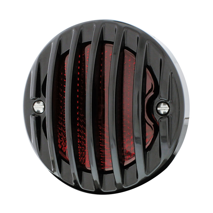 Incandescent Tail Light With Black Grille Bezel For 1933-36 Ford Truck - R/H - View 2