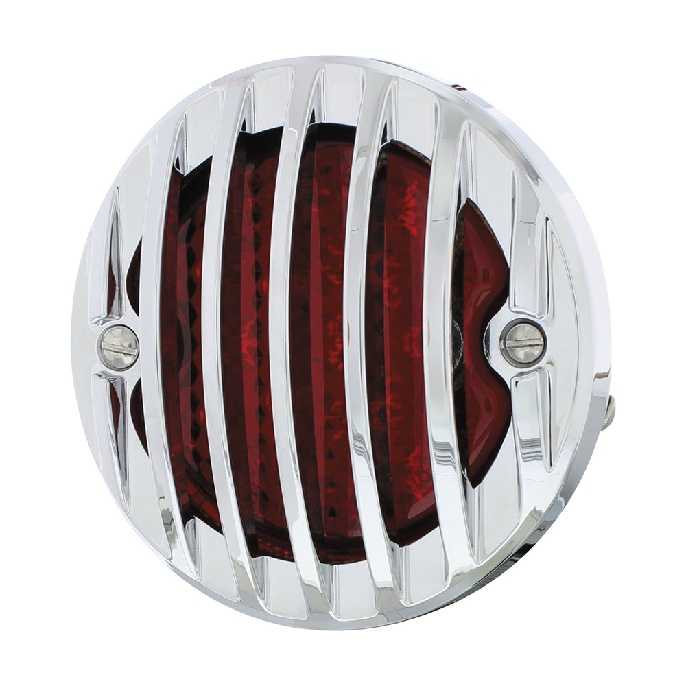 17 LED Tail Light With Chrome Grille Bezel For 1933-36 Ford Truck - L/H - View 2