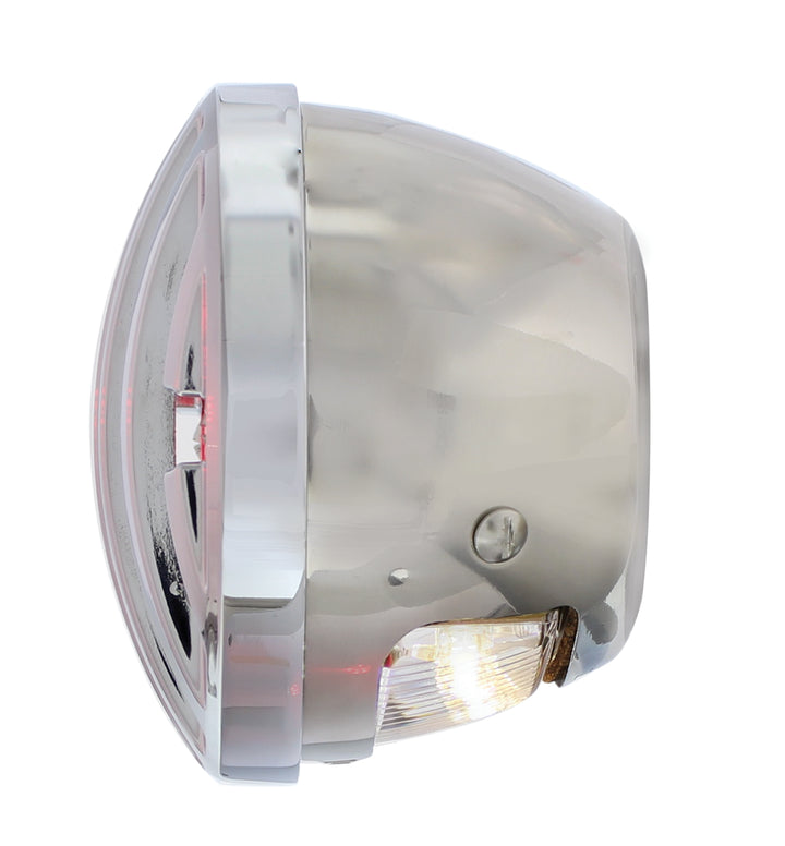 17 LED Tail Light With Chrome Grille Bezel For 1933-36 Ford Truck - L/H - View 3