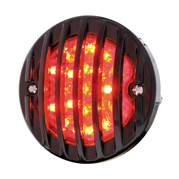17 LED Tail Light With Black Grille Bezel For 1933-36 Ford Truck - L/H - View 1