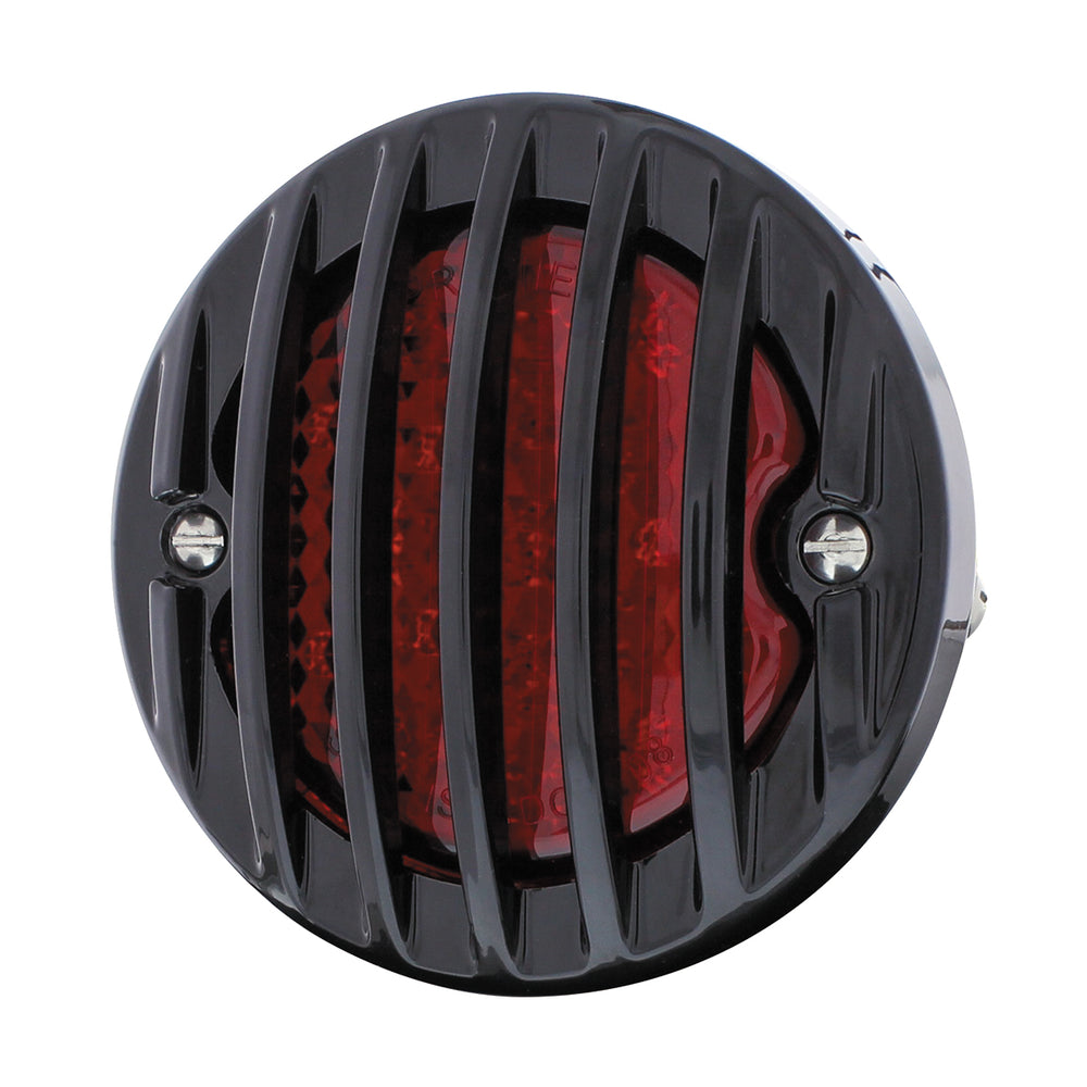17 LED Tail Light With Black Grille Bezel For 1933-36 Ford Truck - L/H - View 2