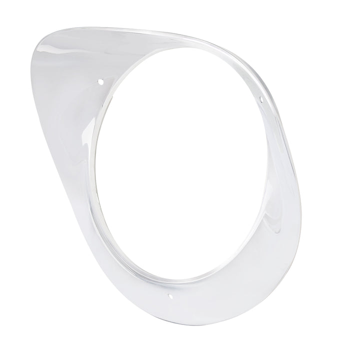 Chrome Headlight Bezels With Seals For 1955-57 Chevy Truck (Pair) - View 2