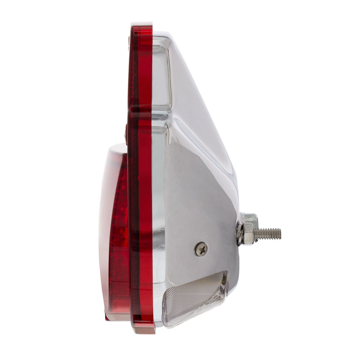 38 LED Sequential Tail Light Assembly With 12 LED LP Light &amp; SS Housing For 1953-56 Ford Truck - L/H - View 8