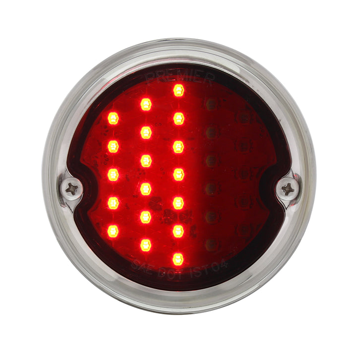 LED Sequential Tail Light Assembly With SS Housing For 1954-59 Chevy &amp; GMC Truck - View 2