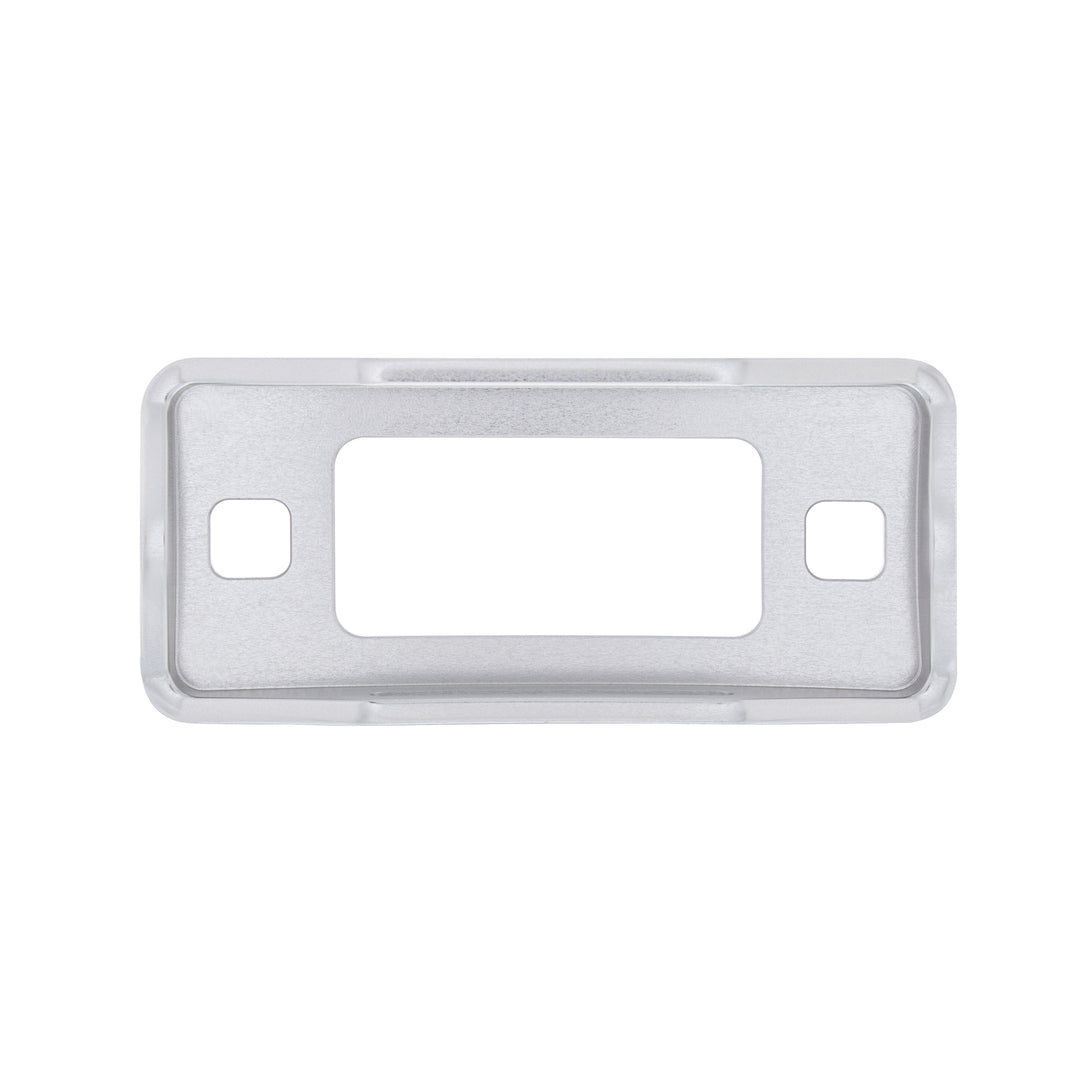 Clear Anodized Billet Aluminum Side Marker Bezel With Raised Side Protection For 1970-77 Ford Bronco - View 1