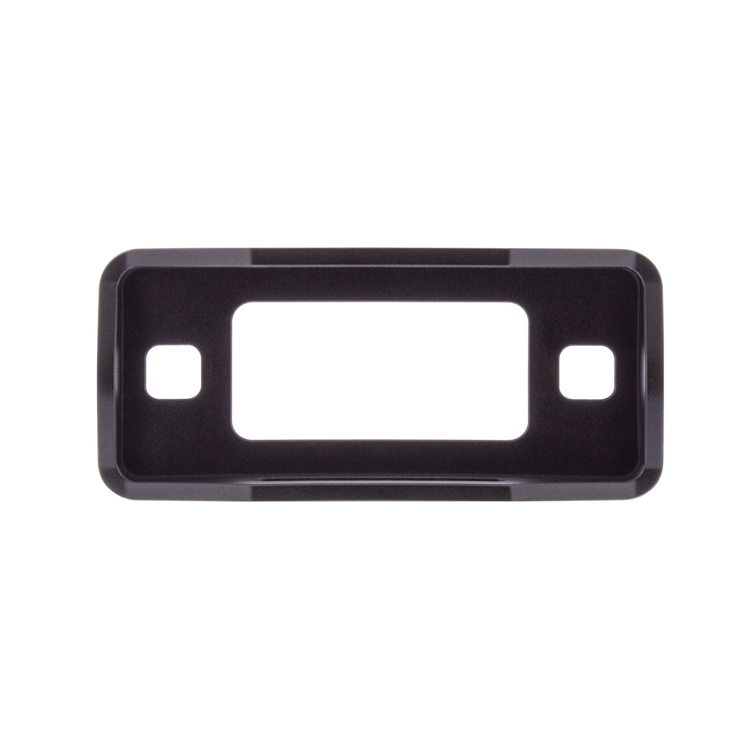 Black Anodized Billet Aluminum Side Marker Bezel With Raised Side Protection For 1970-77 Ford Bronco - View 1