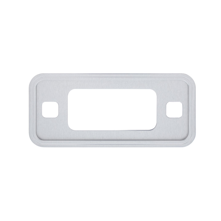 Clear Anodized Billet Aluminum Side Marker Light Bezel For 1970-77 Ford Bronco - View 1