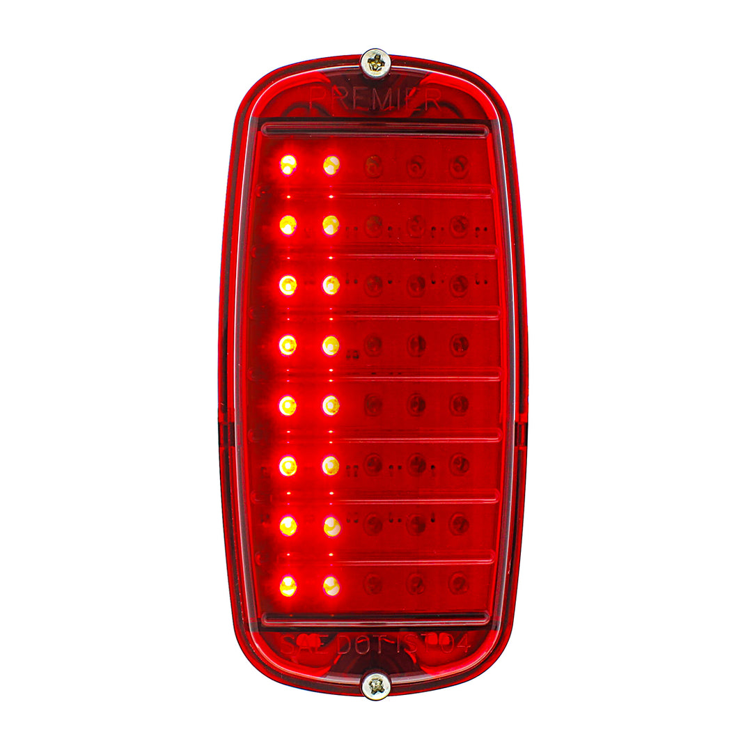 40 LED Sequential Tail Light Assembly For 1960-66 Chevy &amp; GMC Fleetside Truck - View 1
