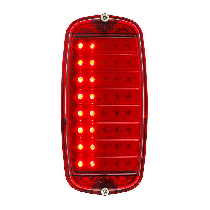 40 LED Sequential Tail Light Assembly For 1960-66 Chevy &amp; GMC Fleetside Truck - View 1