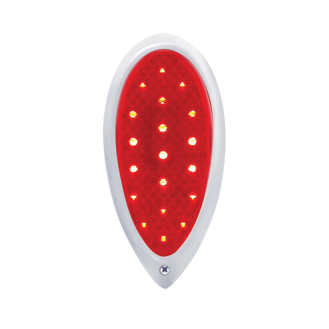 19 Red LED Sequential Tail Light Assembly for 1938-39 Ford Passenger Car - View 3