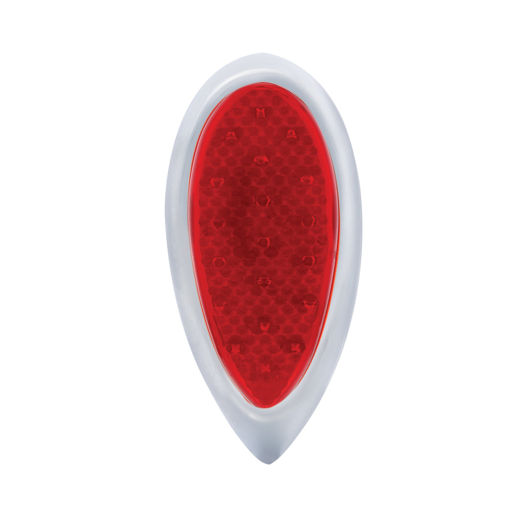 1938-39 Ford Car Style LED Sequential Tail Light With Chrome Flush Mount Bezel - View 4