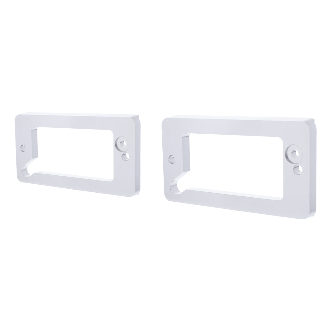 Clear Anodized Billet Aluminum Turn Signal Bezel Set For 1969-77 Ford Bronco - View 1