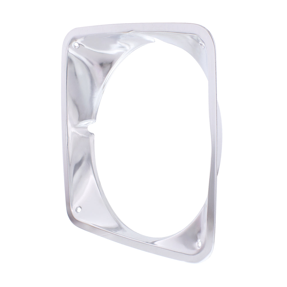 Anodized Aluminum Headlight Bezel For 1969-72 Chevy Truck - L/H - View 2