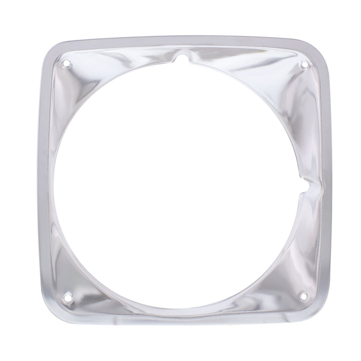 Anodized Aluminum Headlight Bezel For 1969-72 Chevy Truck - R/H - View 1