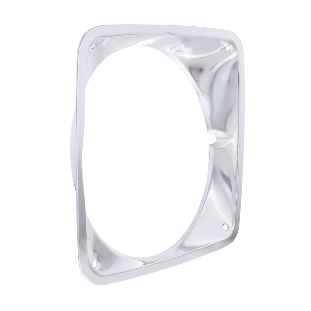 Anodized Aluminum Headlight Bezel For 1969-72 Chevy Truck - R/H - View 2