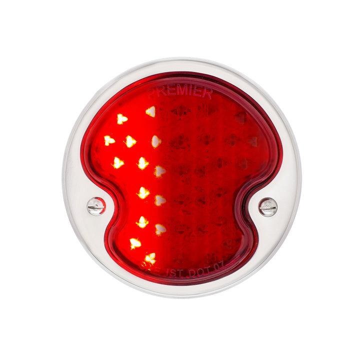 LED Sequential Tail Light Assembly With SS Housing For 1932 Ford Car/Truck - R/H - View 1