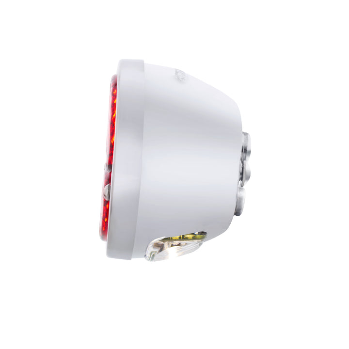 31 LED Sequential Tail Light Assembly With 4 LED LP Light, SS Housing, &amp; Rim For 1928-31 Ford Car - L/H - View 7