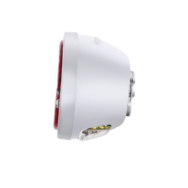 31 LED Sequential Tail Light Assembly With 4 LED LP Light, SS Housing, &amp; Rim For 1928-31 Ford Car - L/H - View 8