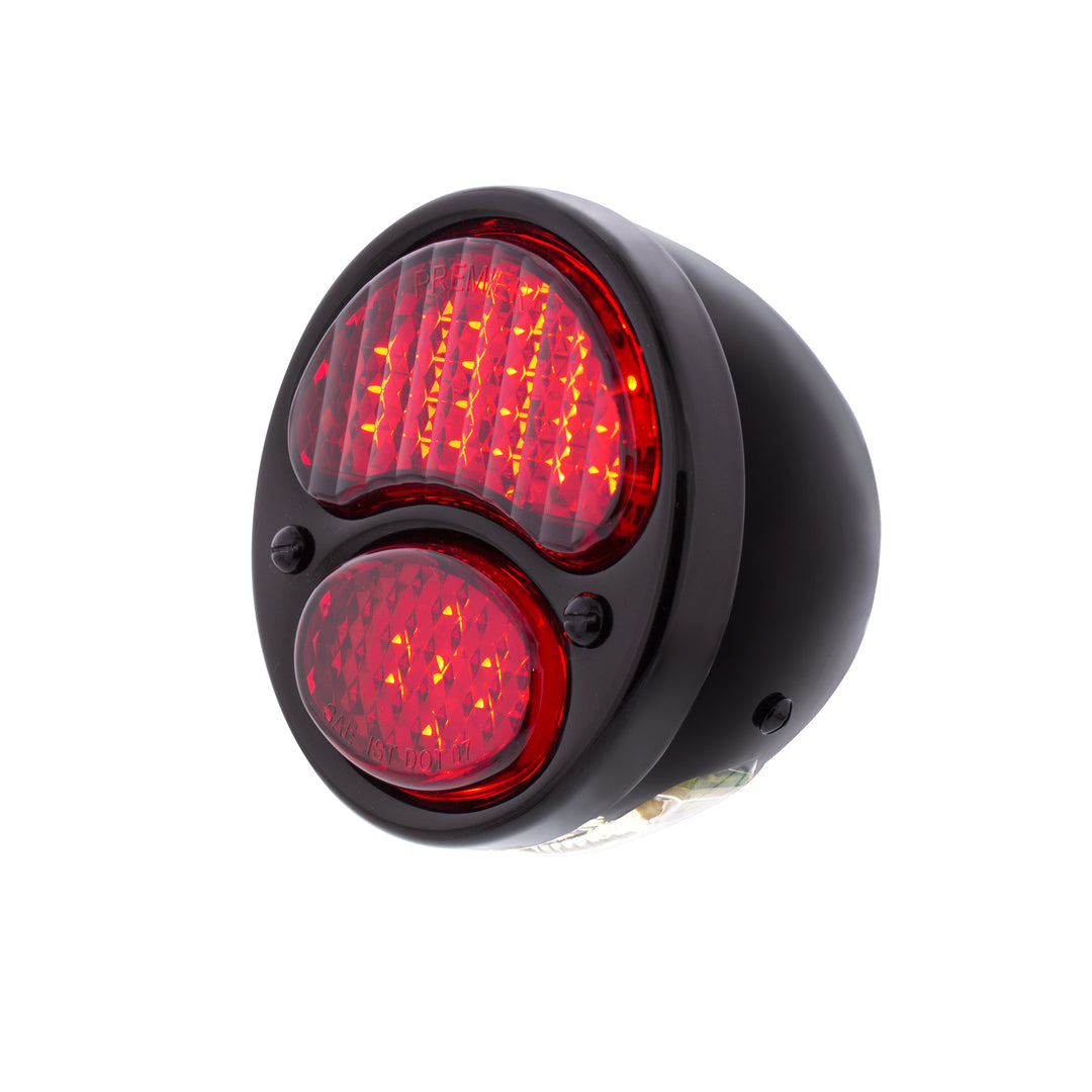 31 LED Sequential Tail Light Assembly With 4 LED LP Light &amp; Black Housing &amp; Rim For 1928-31 Ford Car - L/H - View 5