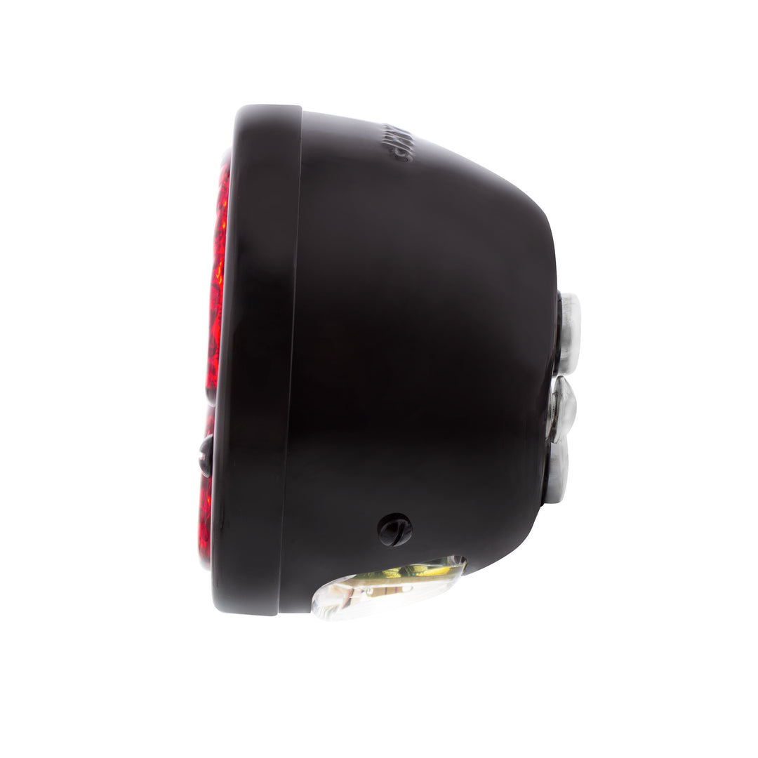31 LED Sequential Tail Light Assembly With 4 LED LP Light &amp; Black Housing &amp; Rim For 1928-31 Ford Car - L/H - View 7