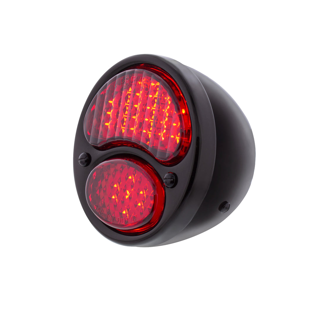31 LED Sequential Tail Light Assembly With Black Housing &amp; Rim For 1928-31 Ford Car - R/H - View 5
