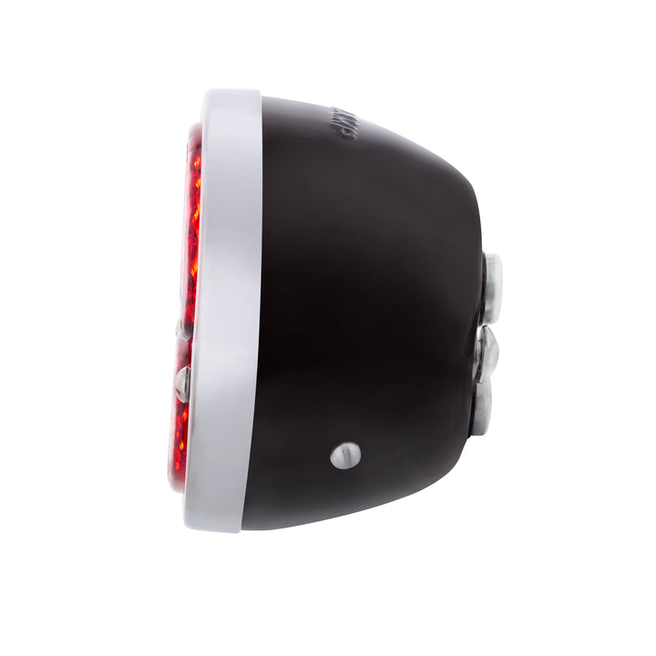 31 LED Sequential Tail Light Assembly With Black Housing &amp; SS Rim For 1928-31 Ford Car - R/H - View 7