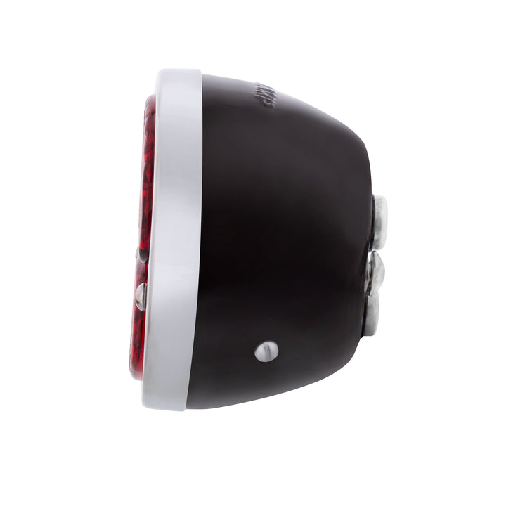 31 LED Sequential Tail Light Assembly With Black Housing &amp; SS Rim For 1928-31 Ford Car - R/H - View 8