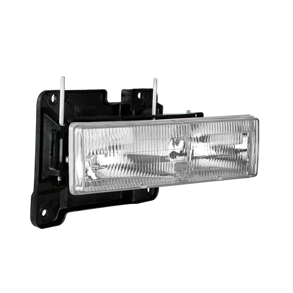 Composite Type Headlight With Bracket For 1990-1998 Chevy & GMC Truck - R/H - View 2