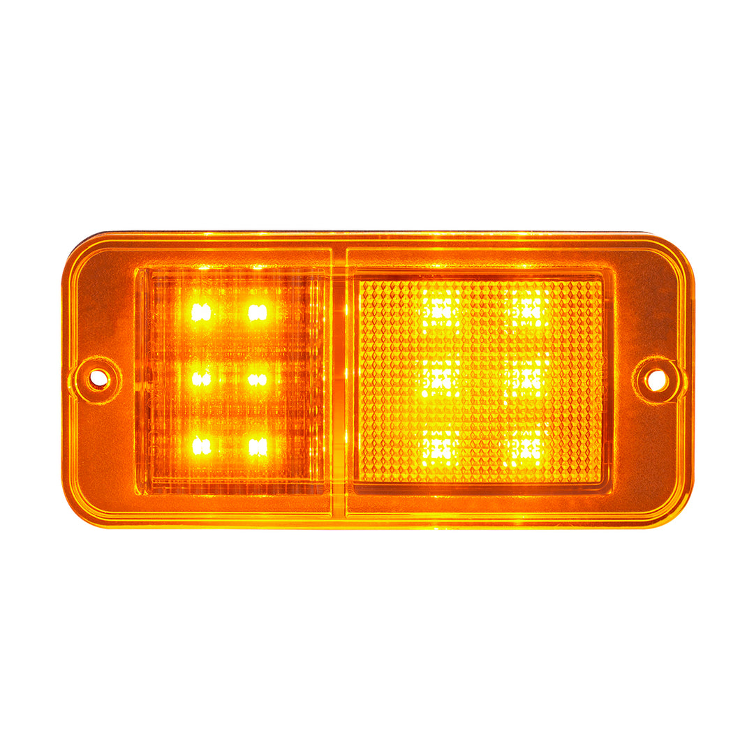 12 LED Standard Style Side Marker For 1968-1972 Chevrolet &amp; GMC Truck-Amber - View 1