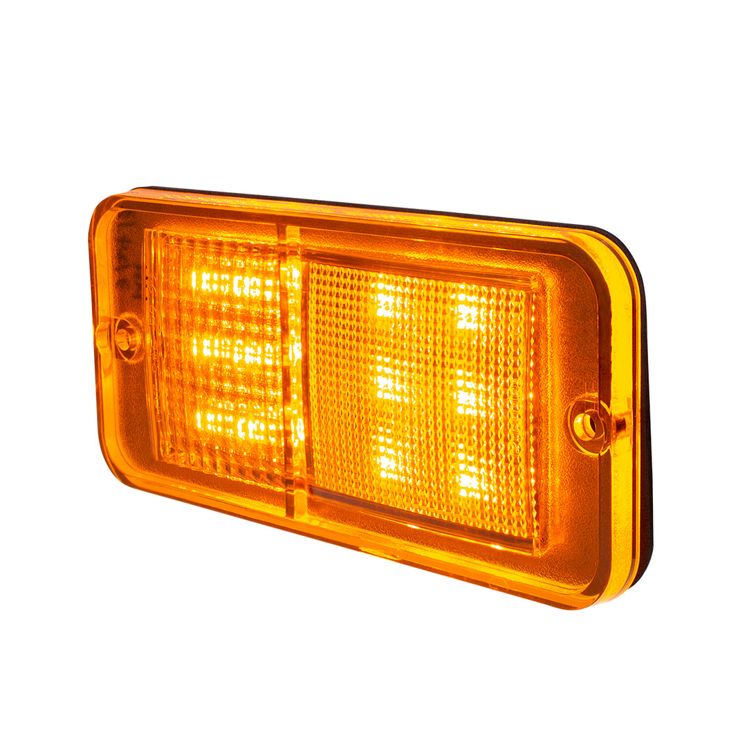 12 LED Standard Style Side Marker For 1968-1972 Chevrolet &amp; GMC Truck-Amber - View 3