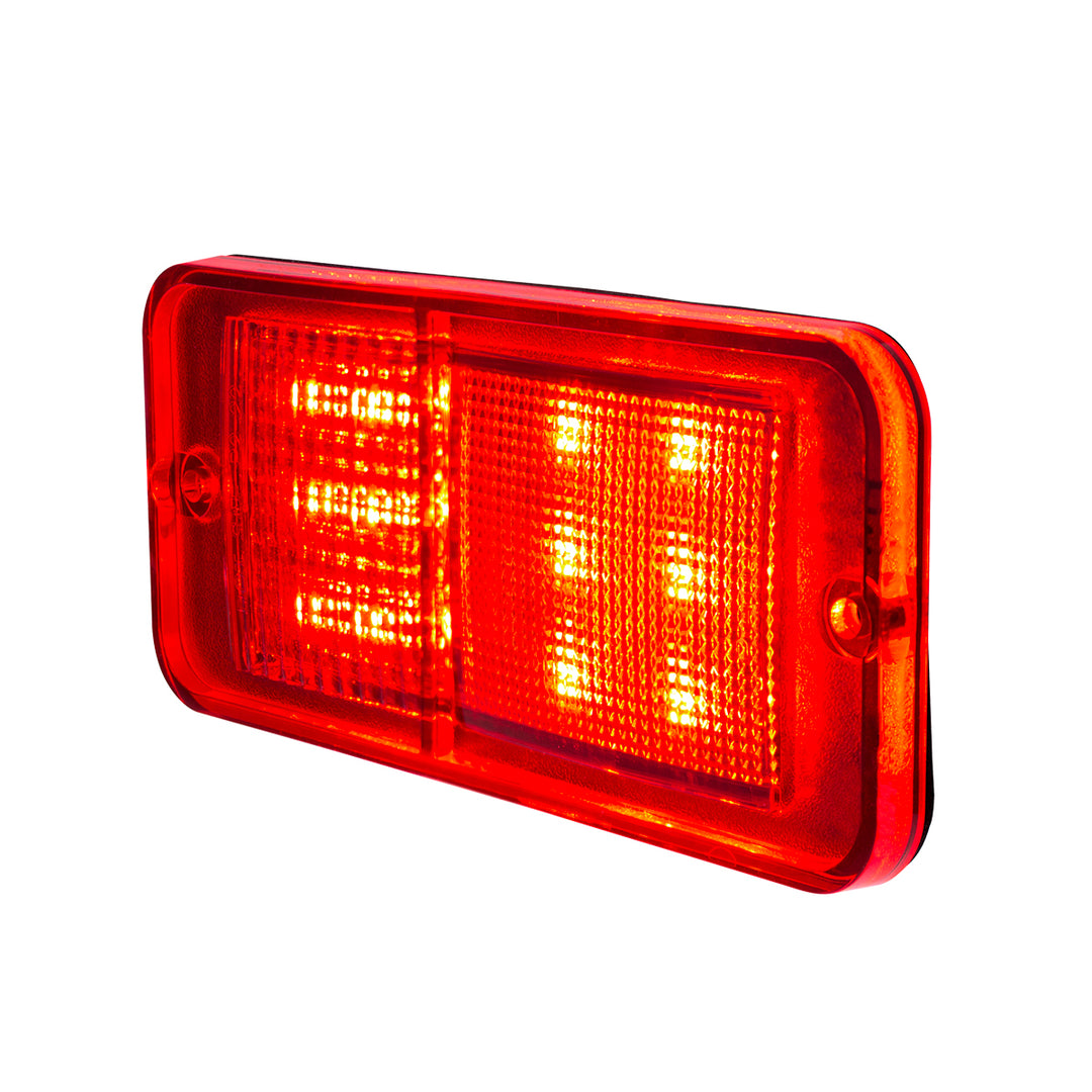 12 LED Standard Style Side Marker For 1968-1972 Chevrolet &amp; GMC Truck-Red - View 4