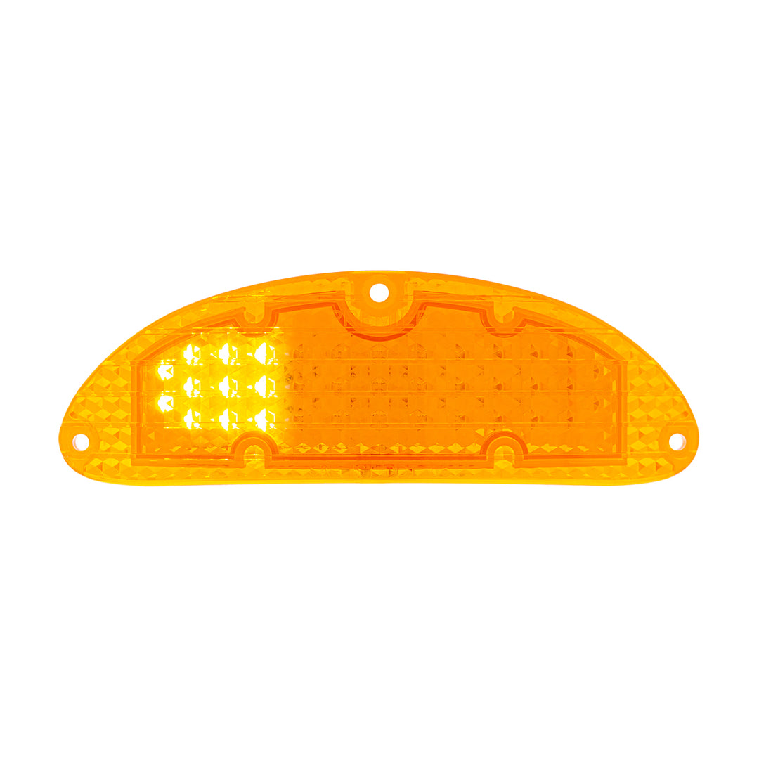 37 Amber LED Sequential Parking Light For 1955 Chevy Passenger Car - Amber Lens - View 1