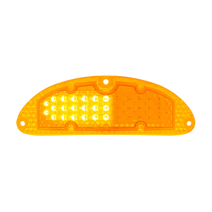 37 Amber LED Sequential Parking Light For 1955 Chevy Passenger Car - Amber Lens - View 2