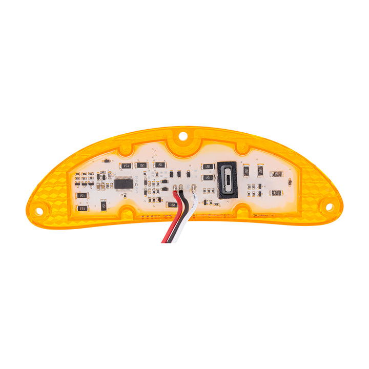 37 Amber LED Sequential Parking Light For 1955 Chevy Passenger Car - Amber Lens - View 7
