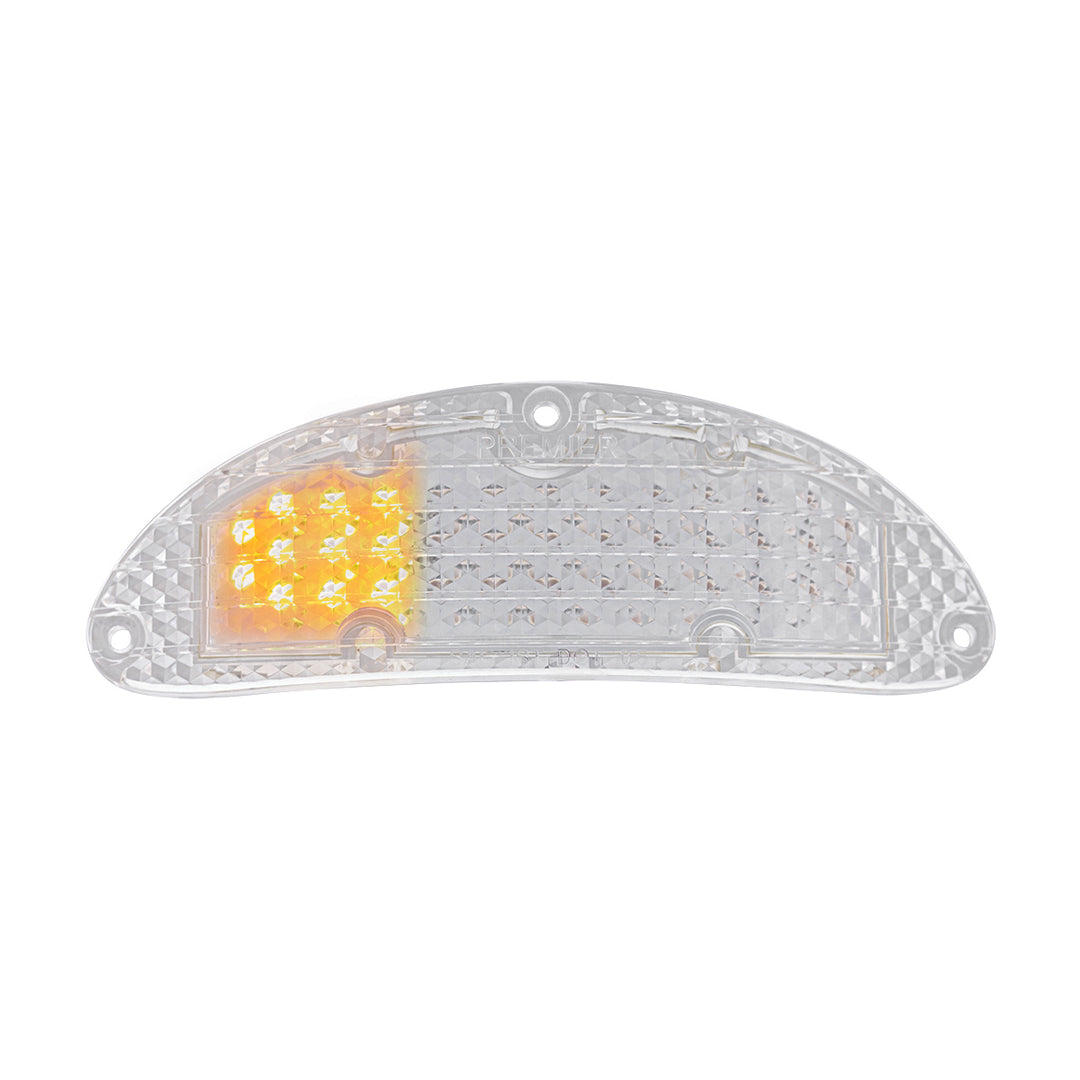 37 Amber LED Sequential Parking Light For 1955 Chevy Passenger Car - Clear Lens - View 1