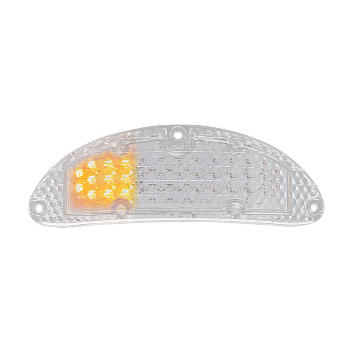 37 Amber LED Sequential Parking Light For 1955 Chevy Passenger Car - Clear Lens - View 1