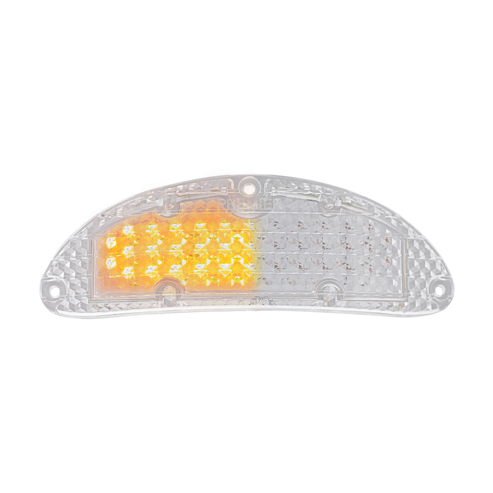 37 Amber LED Sequential Parking Light For 1955 Chevy Passenger Car - Clear Lens - View 2