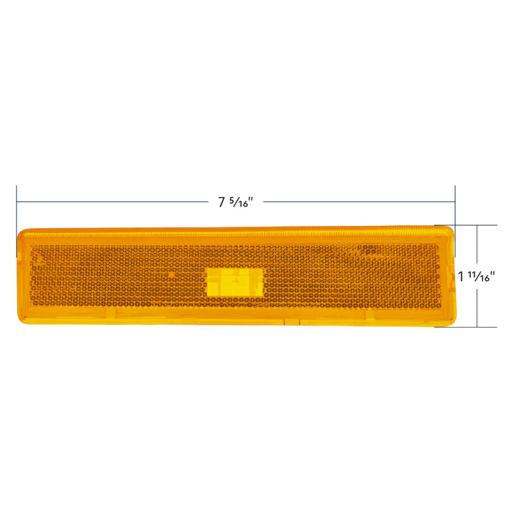 Side Marker Light For 1980-86 Ford Truck, Amber Lens - R/H - View 5