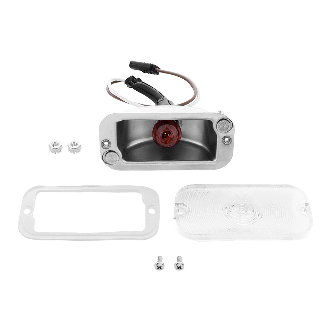 Parking Light For 1966-1968 Ford Bronco-Clear Lens - View 8