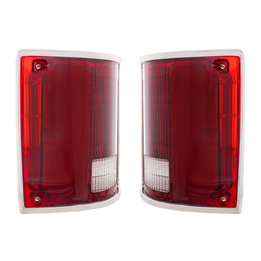 LED Sequential Tail Light Set With Trim For 1973-1987 Chevy &amp; GMC Truck (Pair) - View 6