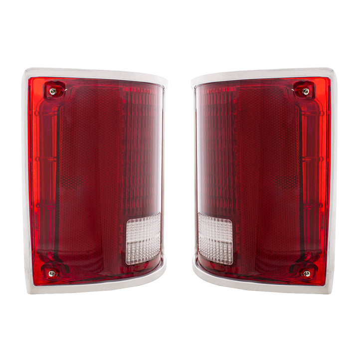 LED Sequential Tail Light Set With Trim For 1973-1987 Chevy &amp; GMC Truck (Pair) - View 6