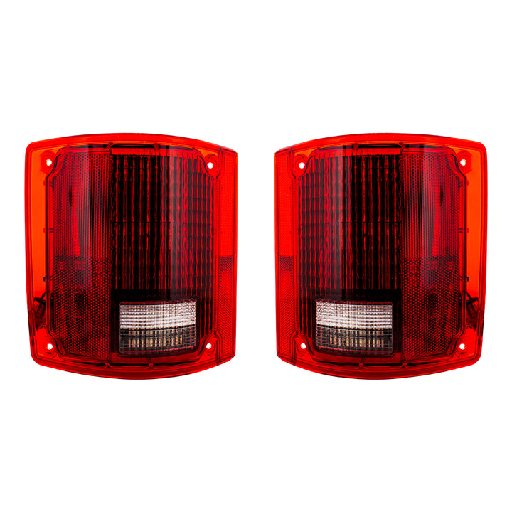 56 LED Sequential Tail Light Set Without Trim For 1973-1987 Chevy &amp; GMC Truck (Pair) - View 4