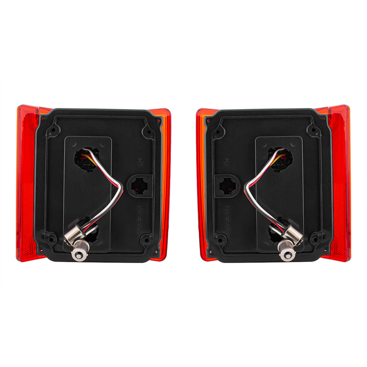 56 LED Sequential Tail Light Set Without Trim For 1973-1987 Chevy &amp; GMC Truck (Pair) - View 7